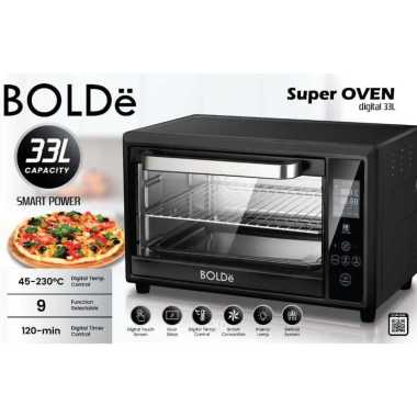 BOLDe Super Oven Digital 33L hitam