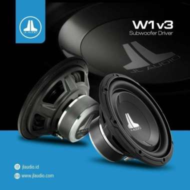 SUBWOOFER MOBIL 12 INCH - JL AUDIO 12W1v3-4 / 4 OHM - GARANSI RESMI