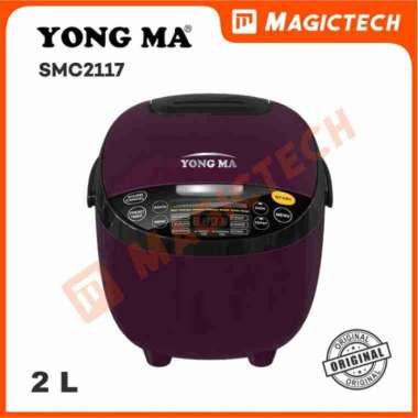 MAGIC COM YONG MA 2L SMC 2117 / SMC2117 DIGITAL RICE COOKER - UNGU