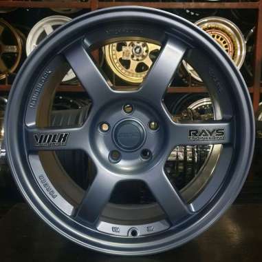 Velg R/Ring 18 R18 TE37 8inch Rata for Innova Alphard Camry Accord dll blue