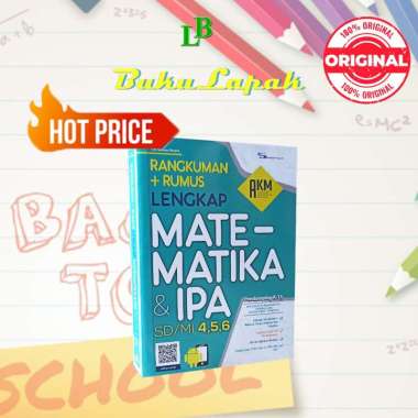 BUKU SD - RANGKUMAN + RUMUS LENGKAP MATEMATIKA & IPA SD/MI 4 5 6 - MATEMATIKA SD - IPA SD