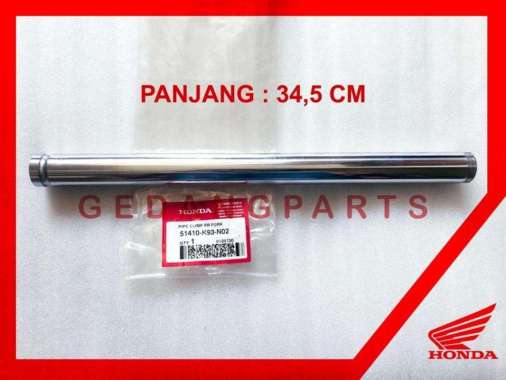 AS SHOCK AS SEKOK BEAT STREET K1A SCOOPY ESP ORI 51410-K93-N02 Silver