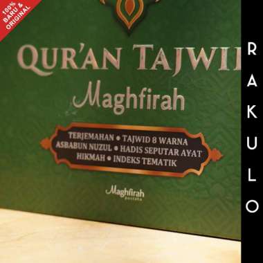 Buku Al-Azhiim Quran Tajwid Terjemah Pelangi HC Besar