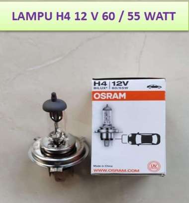 Lampu Halogen H4 60/55 Watt 12 V - Silver