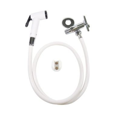 AIR Paket SH 9G Z Kran Shower Baling Shower + BD 03 W Shower Jet 30 x 30 ABU-TUA/HITAM/PUTIH