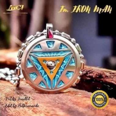 KALUNG KESEHATAN PENDANT IRON MAN MARVEL ORIGINAL MCI