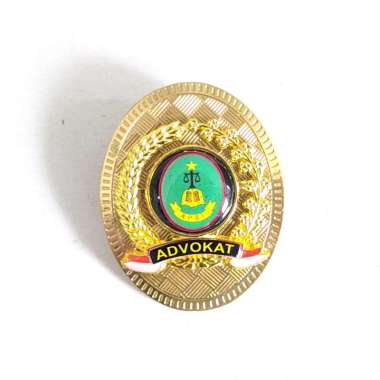 Mulyocreative Pin Logo APSI Advokat Pin Logo Bros Logo Advokat Oval Murah - JARUM / PAKU Pengait Mag