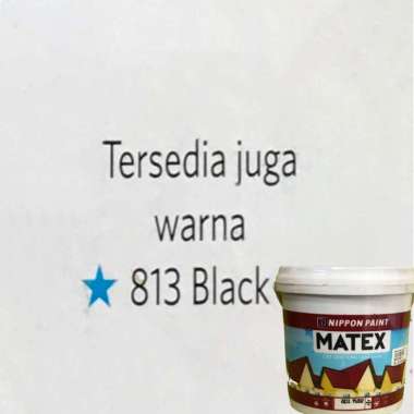 Cat Genteng Matex Nippon Paint 1 liter Hitam 813