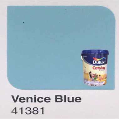 Cat Tembok Interior Dulux Catylac 25kg Paking Kayu Venice Blue