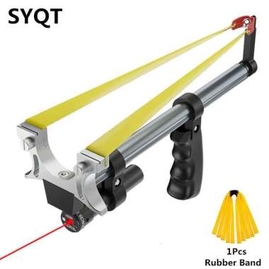 Ketapel Berburu Ketapel Tactical Catapult High Precision dengan Laser Hitam