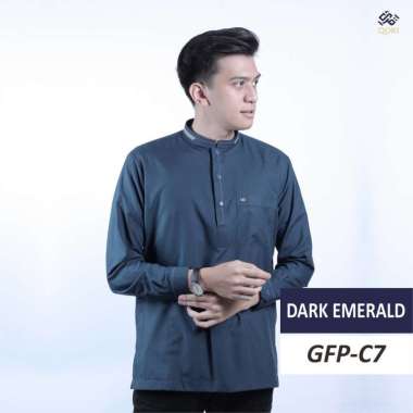 Qori Apparel Baju Koko Casual Gaffi (Lengan Panjang) C7 L