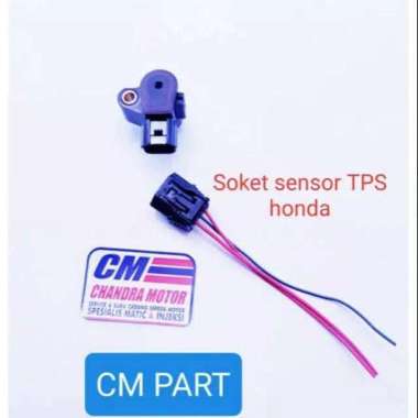 Soket sensor tps honda beat fi - scoopy fi - vario 125 150 - verza Black