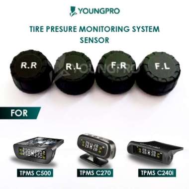 Youngpro Sensor Cadangan TPMS C270 C500 C240i Pengukur Tekanan Ban - R.L(D) ORIGINAL 100 % Multicolo