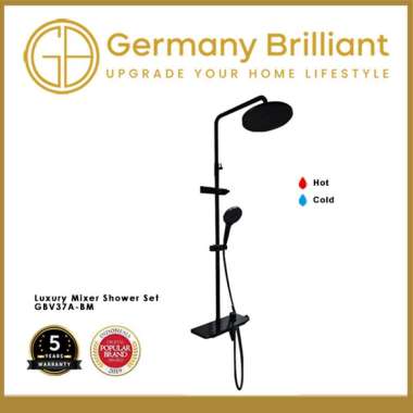 Germany Brilliant Shower Kamar Mandi Air Panas Dingin GBV37A-BM