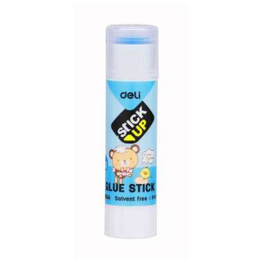 DELI Glue Stick 8g lem stik lem kertas Biru