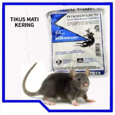 Racun Tikus Siap Umpan Petrokum 0.005 BB - 100gr