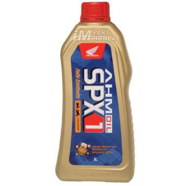 AHM 08234-2MA-K1LZ0 AHM Oil Oli SPX1 10W30 SL 1 L 1000 ML Honda Sport GL Pro Megapro Tiger Megapro M