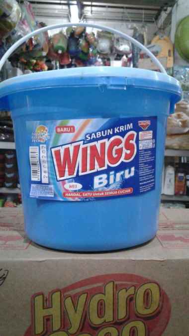 Sabun Krim / Sabun Colek Wings Biru 4850gram