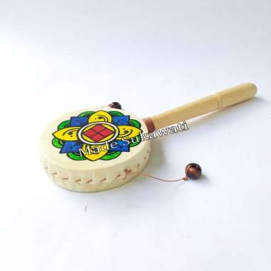 Alat musik tok tok tik tak kendang bali Diameter 8cm