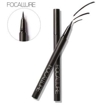 FOCALLURE Black Liquid Eyeliner Pensil - Eyeliner Pensil Waterproof - Eyeliner Hitam Anti Luntur - E