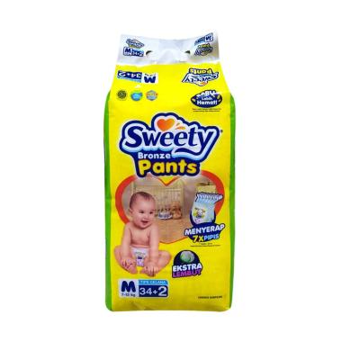 Promo Harga Sweety Bronze Pants Dry X-Pert M34 34 pcs - Blibli