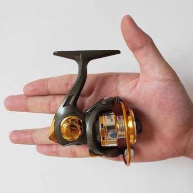 Gulungan Reel Pancing Mini 500 Fishing Reel Kumparan Pancing 5.2:1 ORI ORIGINAL 100 % Multicolor