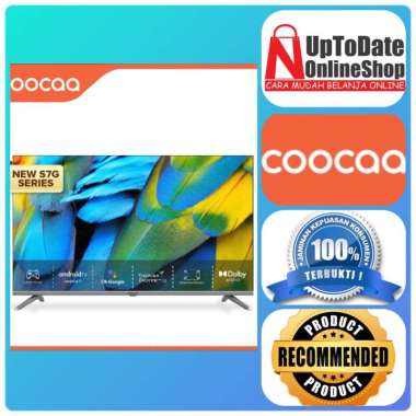 TV LED 32INCH COOCAA 32S7G ANDROID 11 SMART TV BOUNDLESS HD 5G WIFI