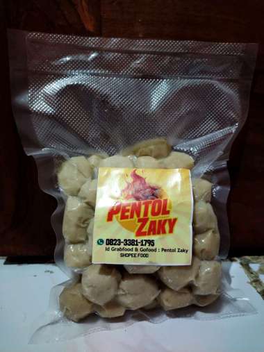Pentol Frozen Pentol Zaky Pentol Kecil Alus Kemasan Kecil