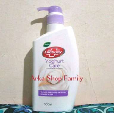 LIFEBUOY Sabun Mandi Cair Yoghurt Care Pump Botol 500ml