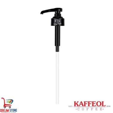 Syrup Pump | Pompa Botol Sirup - 10mL / Pump - Hitam Hitam