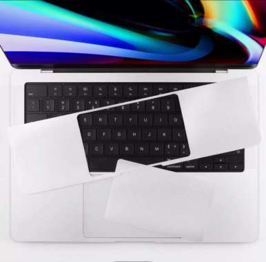 Palmguard Melindungi Palmrest/Trackpad Macbook Pro 16 2021 Silver