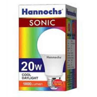 Lampu Hemat Energi LED Hannochs Sonic 20 watt putih kuning warm white kuning