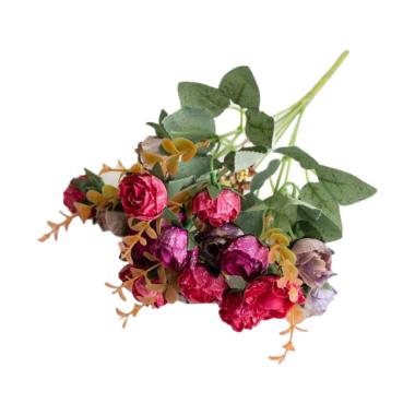 Jual Bluelans Artificial Fake Silk Rose Flower Ivy Vine Hanging Garland Wedding Home Decor Online Desember 2020 Blibli
