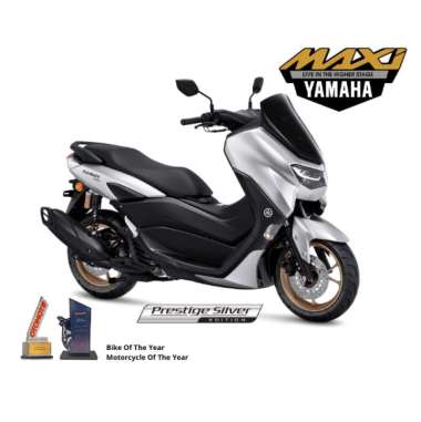 Yamaha All New Nmax 155 Connected Non ABS Version Sepeda Motor [VIN 2022/ OTR Surabaya] Prestige Sil