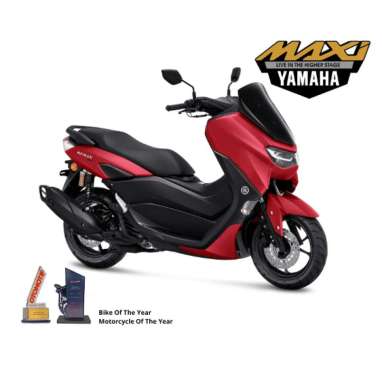 Yamaha All New Nmax 155 Connected Non ABS Version Sepeda Motor [VIN 2022/ OTR Surabaya] Matte Red Su