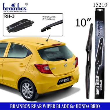 HIGH QUALITY Rear Wiper Blade Brio 2018 Wiper Belakang Kaca Mobil Karet Pembersih Kaca Mobil Wiper K