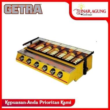 GETRA 6 BURNER BBQ GAS/ ETK 233 / Alat Pemanggang