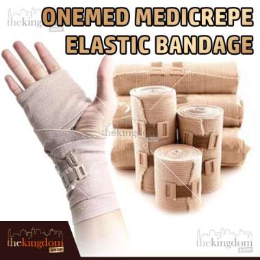 Onemed Medicrepe Elastic Bandage Perban karet Patah Tulang 10cm x 4,5m 4"