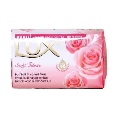 Promo Harga LUX Bar Soap Soft Rose 75 gr - Blibli
