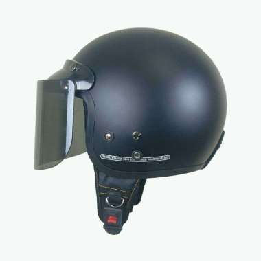Helm Retro Helm Bogo Classic Helm Pria Wanita Helm List Chrome Helm Sni Helm Original Helm Dewasa He