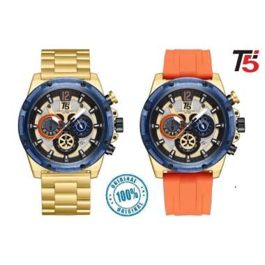 Jam Tangan Fashion JAM TANGAN PRIA T5 H 3867 BOX SET ORIGINAL SPESIAL EDITION T5 H3867 RANTAI FREE T