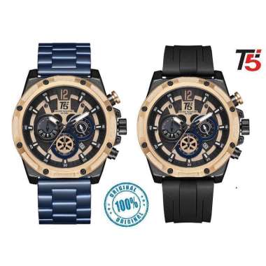 Jam Tangan Fashion JAM TANGAN PRIA T5 H 3867 BOX SET ORIGINAL SPESIAL EDITION T5 H3867 RANTAI FREE T
