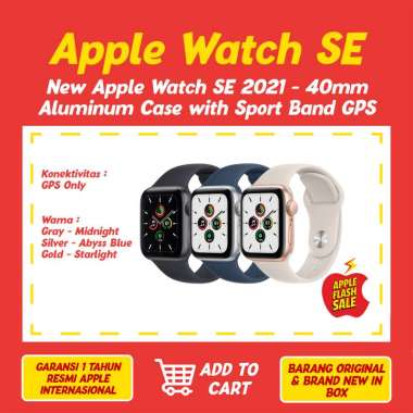 Jual Apple Watch Se 40 Juni 2022 - Garansi Resmi \u0026 Harga Murah | Blibli