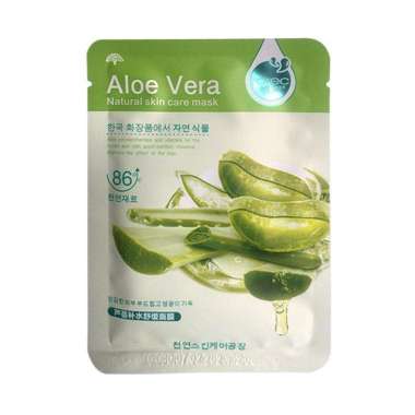 Rorec Korean Aloe Vera Mask Masker Lidah Buaya