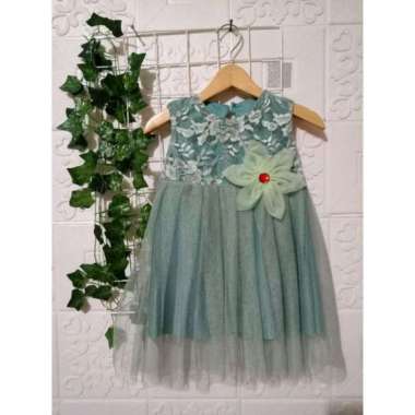 Dress bayi(dress tutu bayi model bunga) gaun bayi dress pesta bayi baju pesta bayi baju bayi perempu