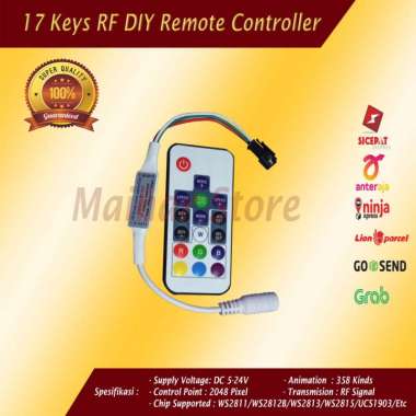 14 Key RF Smart Pixel RGB WS2811 WS2812 WS2812B Controller