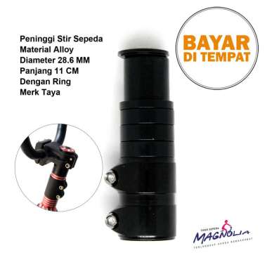 Peninggi Stir Sepeda Peninggi Stang Sepeda Stem Extender Universal Alloy