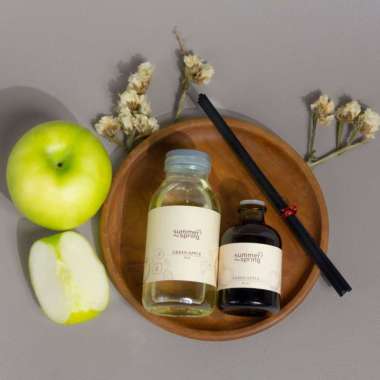 harga Green Apple Reed Diffuser by Summerspring - Pengharum Ruangan Sticks 40 ml Refill 100 ml Blibli.com