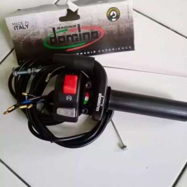 GAS SPONTAN KABEL 2 DOMINO + SAKLAR UNIVERSAL KLX/CRF 150/RXK/RXKING 100 % ORIGINAL Multicolor