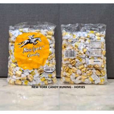 Permen Kembang Gula NY Kuning Hopjes